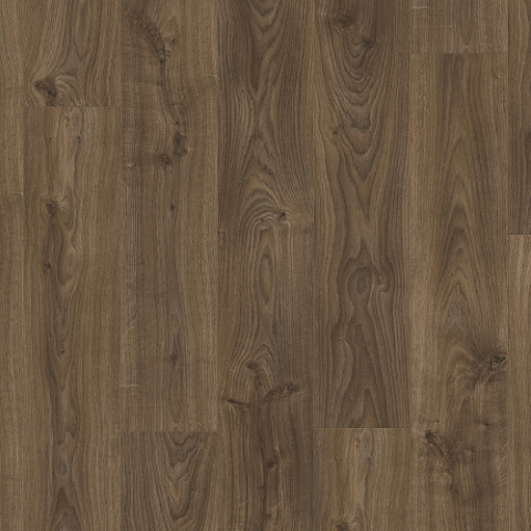 ПВХ-плитка Quick-Step QS LIVYN Balance Click BACL 40027 Дуб коттедж тёмно-коричневый (фото 1)