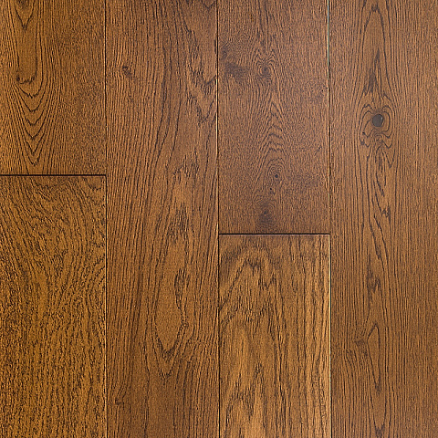 Инженерная доска CROWNWOOD Classic Arte 2-х слойная шип-паз Дуб Вильц УФ-лак/Рустик/Браш 400..1500 x 175 x 15 / 1.313м2 (фото 1)