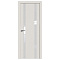 Межкомнатная дверь Profil Doors ПрофильДоорс 9 Е ABS 4 Eclipse 190 Экспорт Дарк Вайт Остекленное белый лак (миниатюра фото 1)