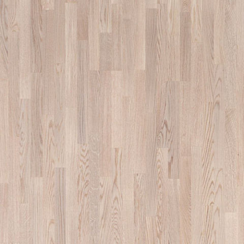 Паркетная доска Polarwood Дуб Тундра белый матовый трехполосный Oak Tundra White Matt (фото 1)