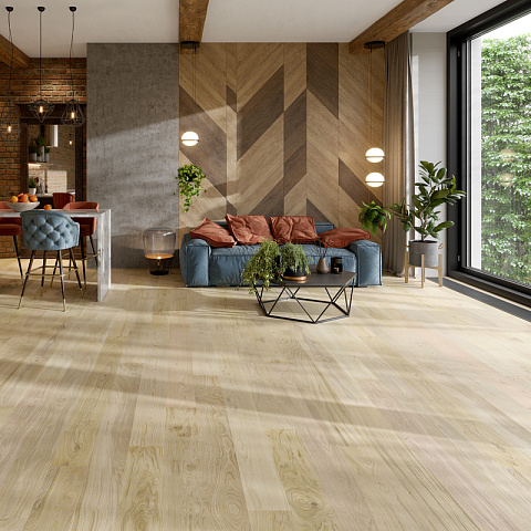 Паркетная доска ESTA 1 Strip 11212 Oak Vivid Buckinham brushed matt 2B 1900 x 160 x 14мм (фото 2)