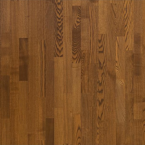 Паркетная доска Polarwood Ясень Виски матовый трехполосный Ash Whisky Matt 3S (фото 1)