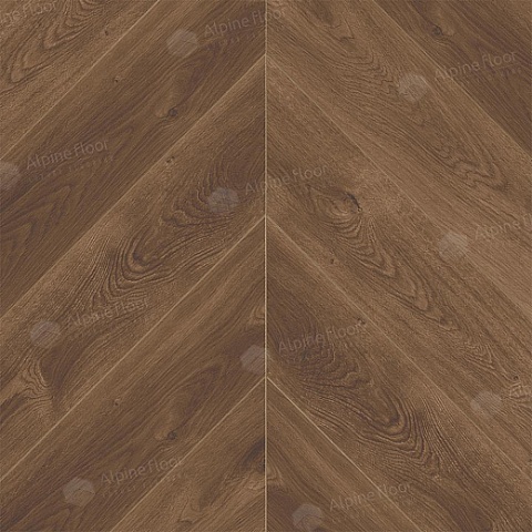 Alpine Floor SPC Chevron Alpine ECO 18-13 Дуб Коричневый 4V 43кл (фото 1)