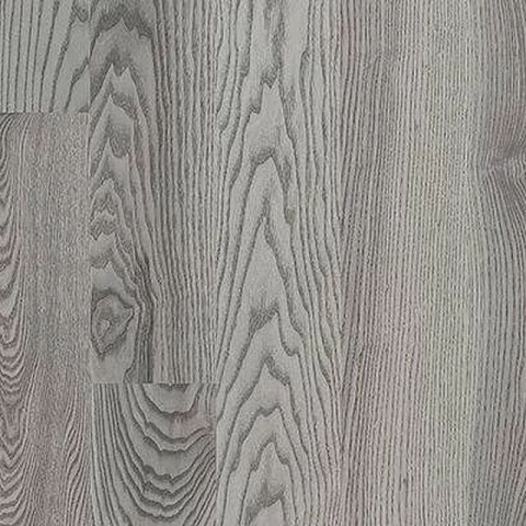 Polarwood Elegance Ясень 138 РЫЦАРЬ СЕРЫЙ, сорт. Кантри, серый матовый лак, брашир., фаска 2V-микро, 1-полосный (фото 1)
