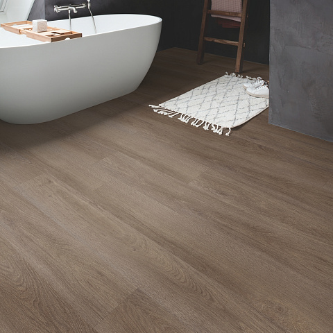 ПВХ-плитка Quick Step LIVYN Pulse Click PUCL 40078 Дуб плетеный коричневый (фото 5)