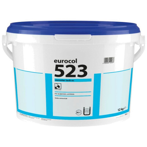Клей Forbo Eurocol (RUS) 523 Eurostar Tack EC токопроводящий 12кг (фото 1)