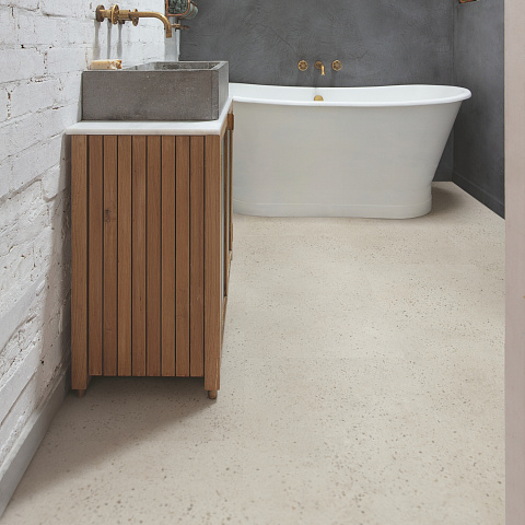 ПВХ-плитка Quick-Step QS Alpha Vinyl ILLUME плитка AVMTU 40275 Бетон устричный (фото 4)