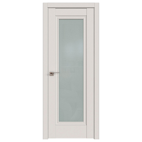 Межкомнатная дверь Profil Doors ПрофильДоорс Серия 2.35 U Остекленное матовое Дарк Вайт (фото 1)