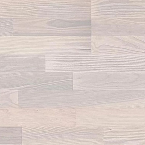 Polarwood Classic Дуб УЮТ БЕЛЫЙ, сорт. Робуст, белый матовый лак, 3-полосный (фото 2)