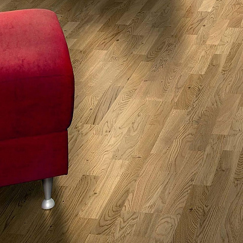 Паркетная доска Polarwood Дуб Коттедж трехполосный Oak Cottage Loc 3S (фото 2)