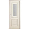 Межкомнатная дверь Profil Doors 28 Х Остекленное узор Эш Вайт серебро (миниатюра фото 1)