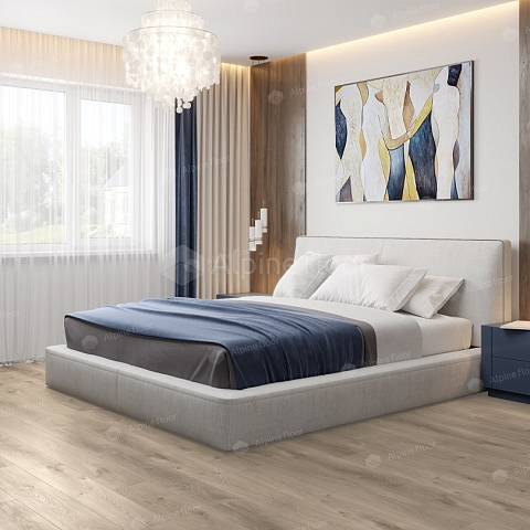 ПВХ-плитка Alpine Floor ABA Premium XL ЕСО 7-5 Дуб Натуральный Отбеленный 4V 43кл (фото 2)