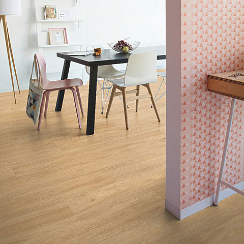 ПВХ-плитка Quick Step LIVYN Balance Glue Plus BAGP 40130 Дуб шёлковый тёплый натуральный (фото 3)