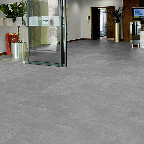 ПВХ-плитка Forbo Effekta Professional T плитка 4061 Natural Concrete PRO (фото 2)