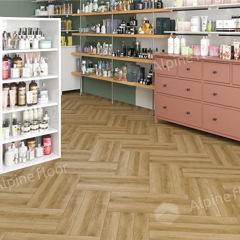 Alpine Floor Herringbone 12 Pro 4V 34 (CH) LF106-02B New Дуб Эльзас (фото 2)