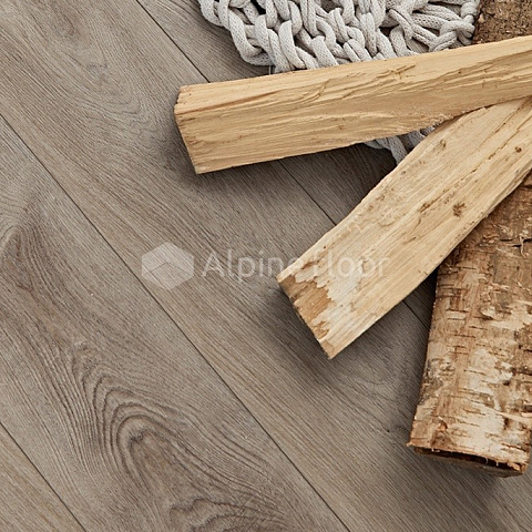 ПВХ-плитка Alpine Floor ABA Premium XL ЕСО 7-4 Дуб Грей Дождливый 4V 43кл (фото 3)