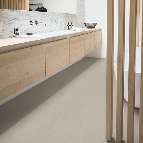 ПВХ-плитка Quick-Step LIVYN Ambient Click AMCL 40137 Минеральная крошка песочная (фото 6)