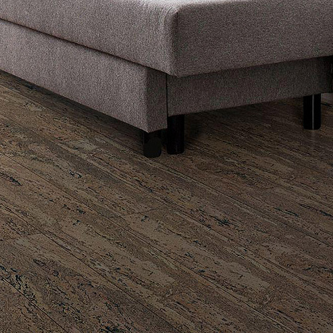 Пробковый пол Corkstyle CorkPro 4V Comprido Brown (glue) (фото 3)