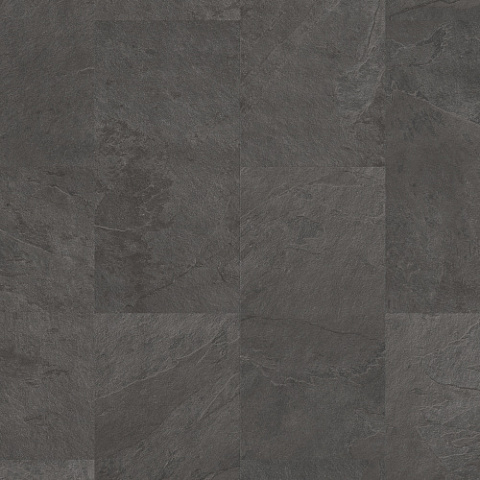 ПВХ-плитка Quick-Step QS Alpha Vinyl ORO BASE плитка AVSTT 40035 Сланец чёрный (фото 1)