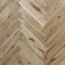 Polarwood Herringbone Дуб БАЛКАНЫ HB "Англ. ёлка", сорт. Робуст, масло, брашир., фаска 4V, 1-полосный (миниатюра фото 1)