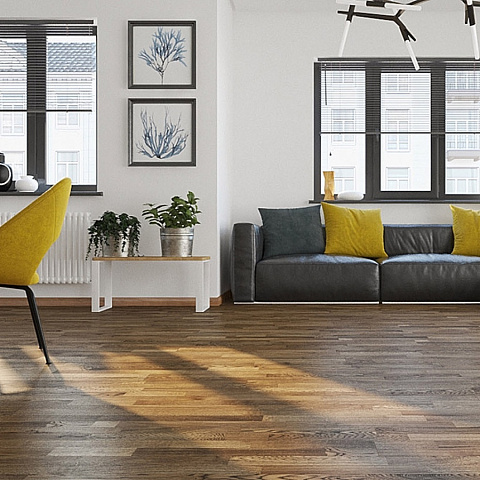 Паркетная доска Polarwood Дуб Юпитер масло трехполосный Oak Jupiter Oiled Loc 3S (фото 3)
