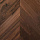 Wood Bee Chevron  Американский Орех Кангари гладкий глянец Cangaree, UV-лак gloss 30±5% (правая)
