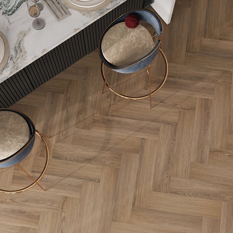 My Step Stone Herringbone MS8418 Дуб Бромо 8 мм класс 33/АС5 с фаской (фото 11)